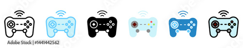 Gaming multi style, mini illustration icon. use for modern concept, print, UI, UX kit, web and app development. Vector EPS 10, related to entertainment, festival, funfair and hobbies