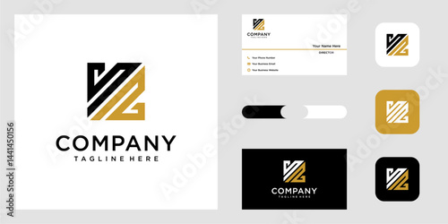 sn logo design abstract