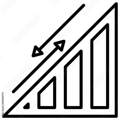 Slope Outline Icon