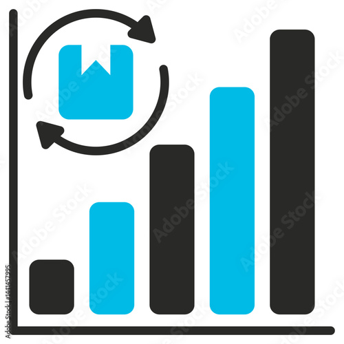 Propensity Glyph Blue Grey Icon