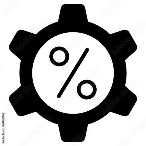 Percentage Glyph Icon