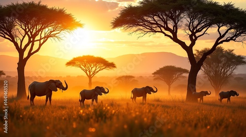 Wild Journey Through the African Savannah