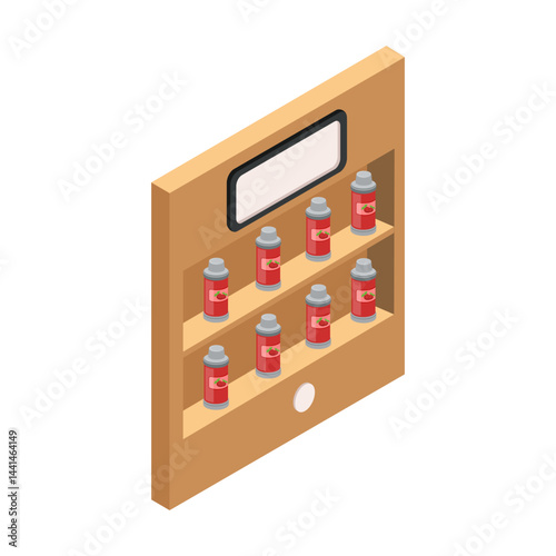 Vending Machine Isometric