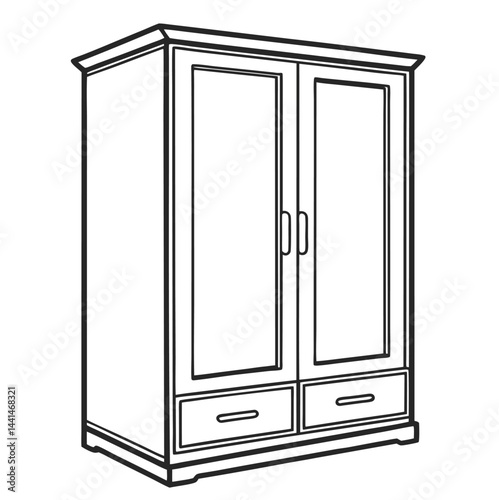 vector illustration of furniture