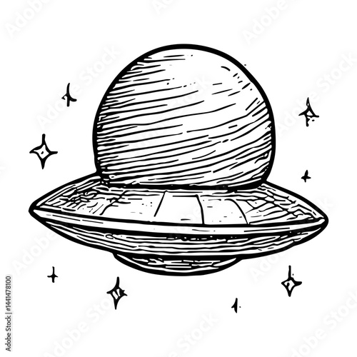 Futuristic UFO