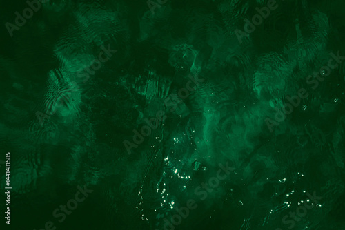 Obraz na płótnie dark green water texture w salonie