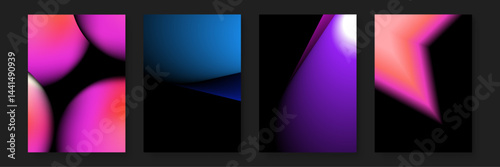 abstract backgrounds with various gradients and shapes, ideal for design projects, presentations, social media graphics, and website backgrounds.