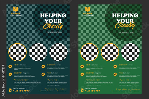 Community Service Event Flyer, Nonprofit Volunteer Opportunity Flyer, Creative Fundraiser Event Poster, Charity Concert Event Flyer Design, Save Children Fundraising Campaign Flyer, Disaster Relief