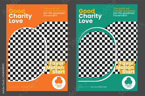 Community Service Event Flyer, Nonprofit Volunteer Opportunity Flyer, Creative Fundraiser Event Poster, Charity Concert Event Flyer Design, Save Children Fundraising Campaign Flyer, Disaster Relief