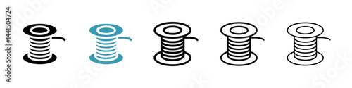 Wire icon vector simple design
