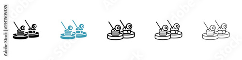 Spanish snack icon vector simple design