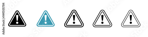 Risk icon vector simple design
