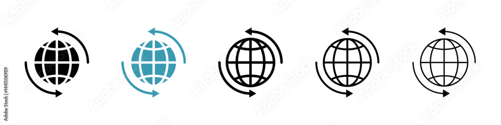 Import export icon vector simple design Import export icon vector simple design