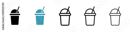 Frappe icon vector simple design