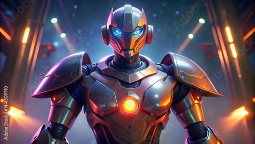 robot cyborg warrior
