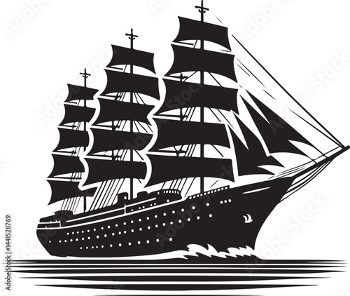 "Classic Ship Silhouette – Nautical Vector for Ocean Designs"

"Vintage Sea Vessel Clipart – Maritime Ship Illustration"

"Sailing Ship Graphic – Marine Transport Silhouette Art"