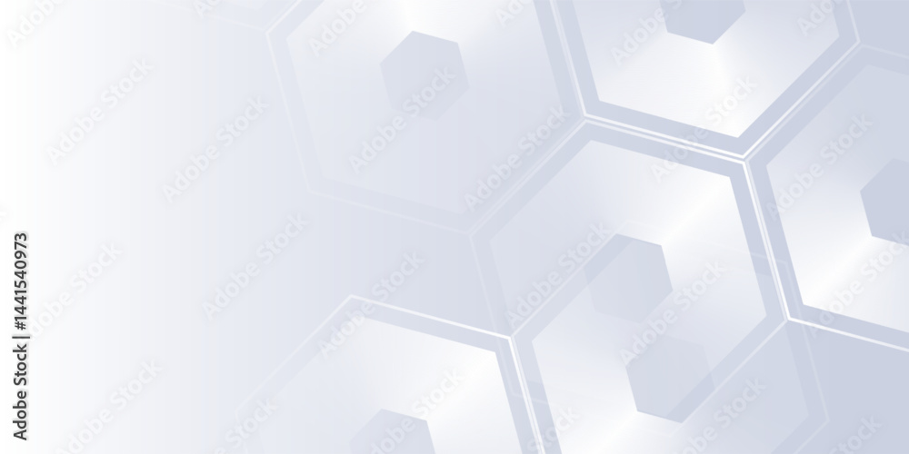 White background with gradient color and artistic dynamic lhexagon modern abstract design illustration White background with gradient color and artistic dynamic lhexagon modern abstract design illustration