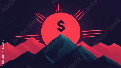 The US dollar as a safe-haven asset compared to other assets like stocks and bonds. The strengthening of the dollar. The dollar in the reserve capital system. photo