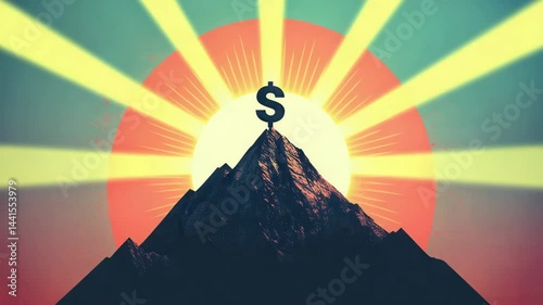 The US dollar as a safe-haven asset compared to other assets like stocks and bonds. The strengthening of the dollar. The dollar in the reserve capital system. photo