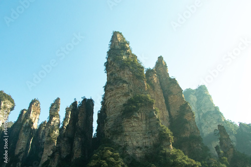 Bild auf Leinwand Zhangjiajie National Forest Park, China - UNESCO World heritage site
