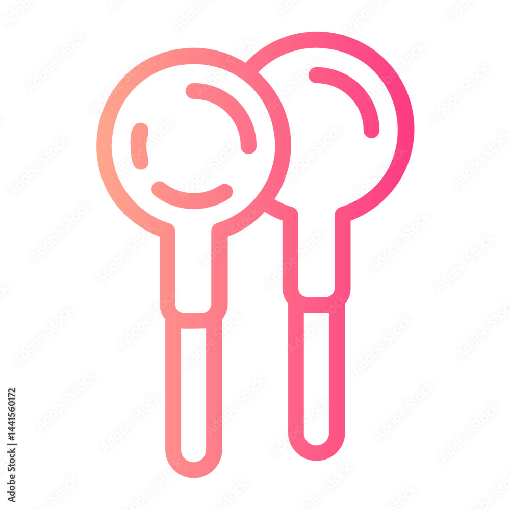 candy gradient icon candy gradient icon