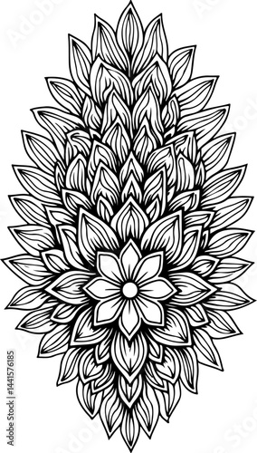 Intricate Mandala Design and Ornament vector design 