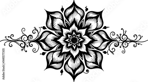 Intricate Mandala Design and Ornament vector design 