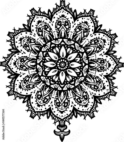 Intricate Mandala Design and Ornament vector design 