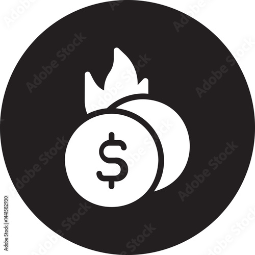 wasteful glyph icon