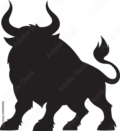 Bull Vector Art, Icons