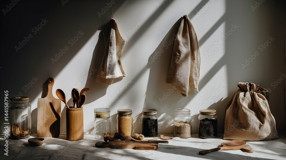 Plastic-Free Kitchen Inspiration with Glass Storage Solutions