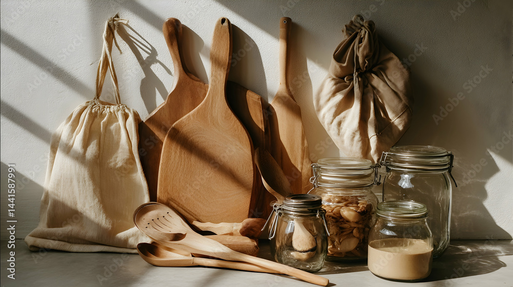 Plastic-Free Kitchen Inspiration with Glass Storage Solutions