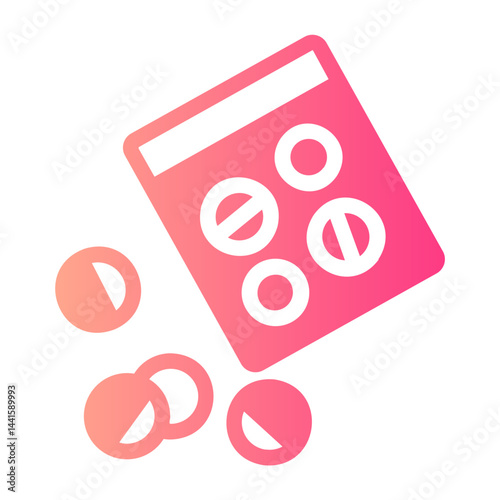 drugs gradient icon