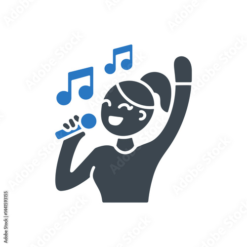 Singer Performer Microphone Icon