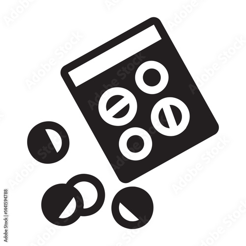drugs glyph icon
