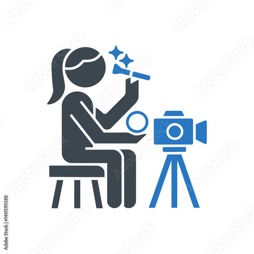 Content Creator Performer Icon