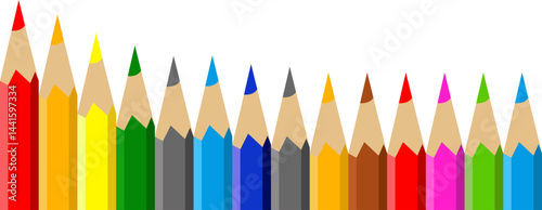 Colored Pencil Set Footer