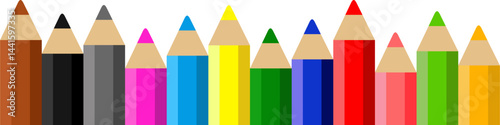 Colored Pencil Set Footer