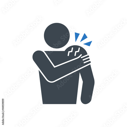 Shoulder Pain Injury Icon