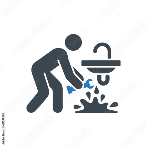 Plumbing Repair Service Icon