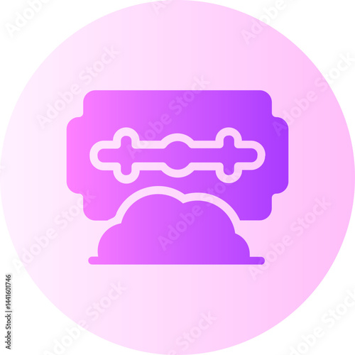 cocaine gradient icon