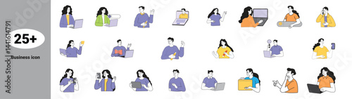 Man teaching or presenting online with a laptop and a book