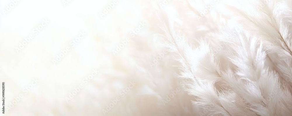 Delicate, light beige, feathery texture closeup. Delicate, light beige, feathery texture closeup.