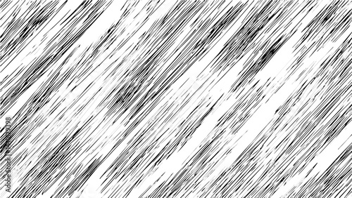Hand drawn cross-hatching with a pencil. Oblique grey fine lines, scribble, Doodle, daub. Hand drawn hatching. Hatched Squares drawing technic, Scratched Grunge Urban Background Texture Vector.