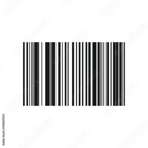 Monochrome bar code, Product barcode, Barcode illustration, Business concept barcode pictogram