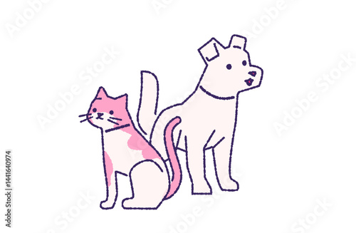 犬と猫のペットセット