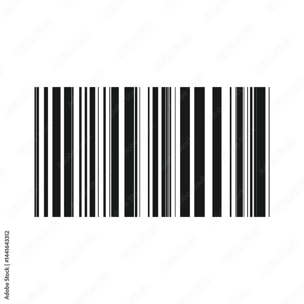 Barcode icon isolated in vector, bar code, barcode symbol icon for mobile app, web UI or retail marketing Barcode icon isolated in vector, bar code, barcode symbol icon for mobile app, web UI or retail marketing
