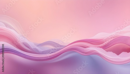 Soft Liquid Color Waves Background for Smooth and Flowing Design