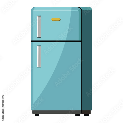 Refrigerator Vector 
