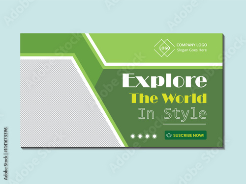 Wanderlust Travel YouTube Thumbnail Creative Design

